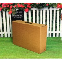 מזוודת מארזי  שי קרטון גלי קשיח+ ידית פלסטיק